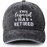 Blupkany Retirement Gifts for Men 2026, Funny Adjustable Retired Hats for Men Women