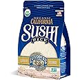Lundberg Family Farms - Organic California Sushi Rice, Japanese-style Short Grain, Perfectly Sticky, Bulk Rice, Pantry Staple