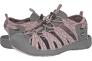 GRITION Hiking Sandals Women Closed Toe, Waterproof Lightweight Adjustable Hiking Athletic Sandals, Breathable For Beach Summer Adventure Comfortable Outdoor Sport