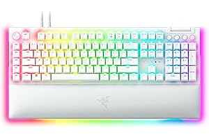 Razer BlackWidow V4 Pro Wired Mechanical Gaming Keyboard: Green Switches Tactile & Clicky - Doubleshot ABS Keycaps - Command 