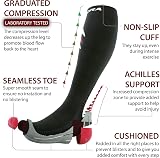 Rymora Compression Socks for Running and Sports Small UK 3-6.5 Black view 3