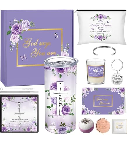 Amazon.com: Remuuly Christian Gifts for Women God Says You Are