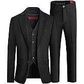 Marvelous World Boys' Formal Slim Fit Suit Set, Adjustable Waist