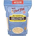 Bob's Red Mill Gluten Free Old Fashioned Rolled Oats, 52oz (Pack of 1) - Non GMO, Whole Grain, Vegan, Kosher