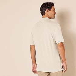 Amazon Essentials Men's Regular-Fit Cotton Pique