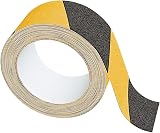 GTSE 50mm x 5m Anti Slip Tape Black Yellow High Traction Non Skid Tape view 3