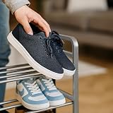 Keplin 5 Tier Shoe Rack Organiser Grey Quick Assembly No Tools 75.5x18.5x75.5cm view 6