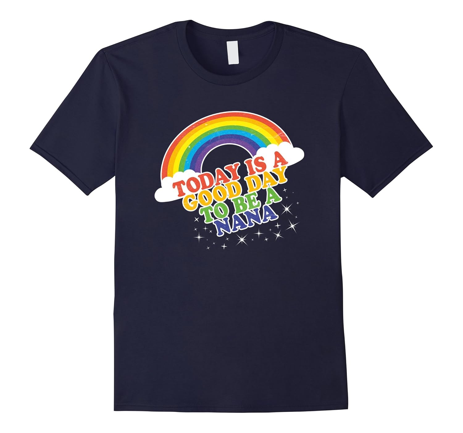 Nana Rainbow T-Shirt for Baby Announcement-ANZ