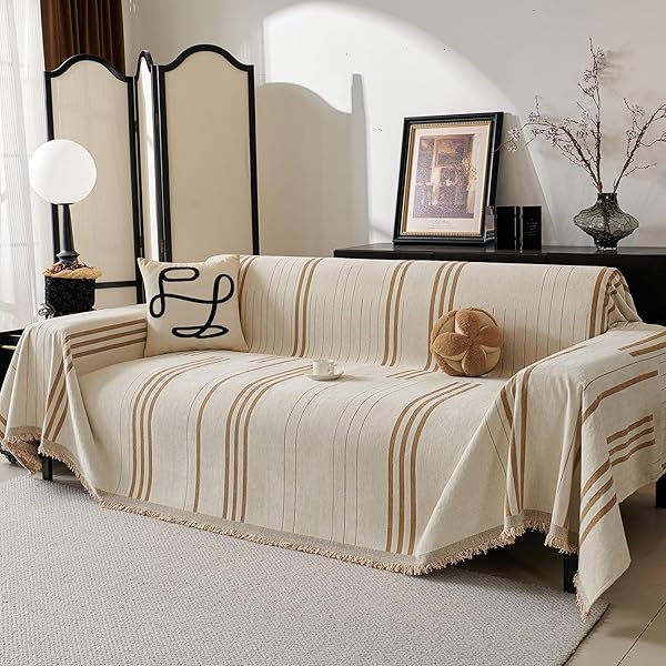 AKPGQ BOHO COUCH COVERS FOR SOFA WASHABLE SOFA...