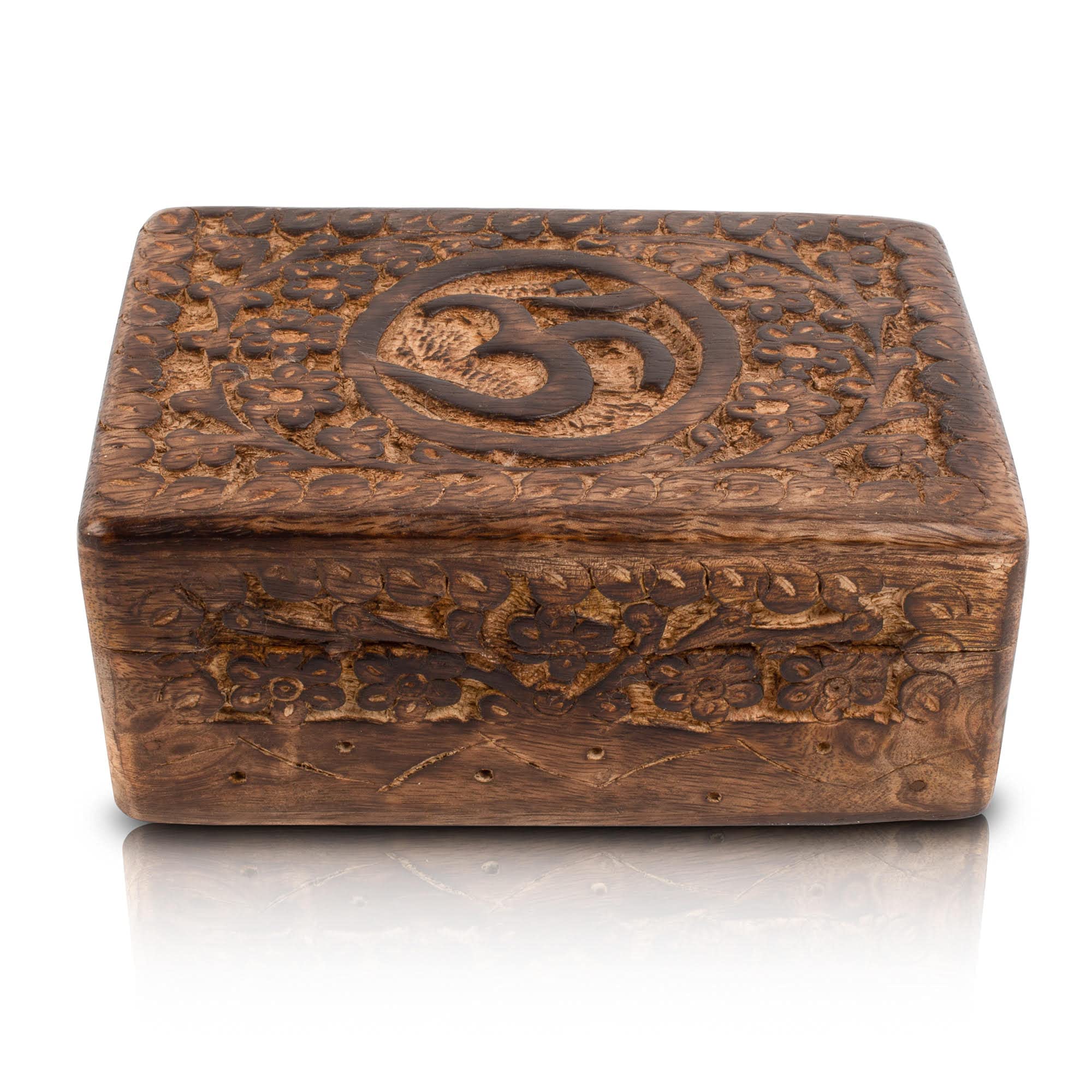 Great Birthday Gift Ideas Handmade Decorative Wooden Jewelry Keepsake Box Jewelry Organizer Treasure Chest Trinket Holder Watch Storage Lock Box 15 x 10 cms Housewarming Gift Ideas Men Women