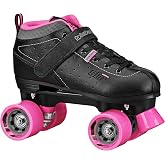 Roller Derby STR Seven Women's Quad Roller Speed Skates | Quad roller skates with supportive boots, durable chassis and smooth-rolling urethane wheels for indoor or outdoor skating.