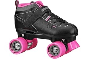 Roller Derby Str Seven Women's Roller Skate, Black/Pink, 9
