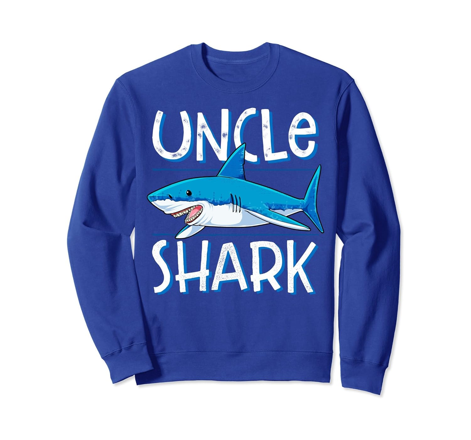 Uncle Shark Sweatshirt Family Matching Uncles Men Jawsome-ANZ