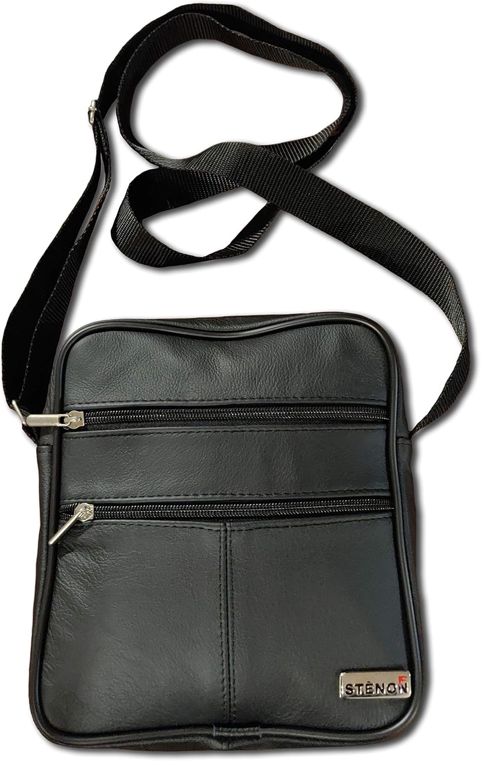 Idea regalo uomo. Porta oggetti etc occhiali da sole STENON Borsello  uomo/donna vera pelle morbida a tracolla cellulare portafoglio Valigie  urban-earth.co.uk
