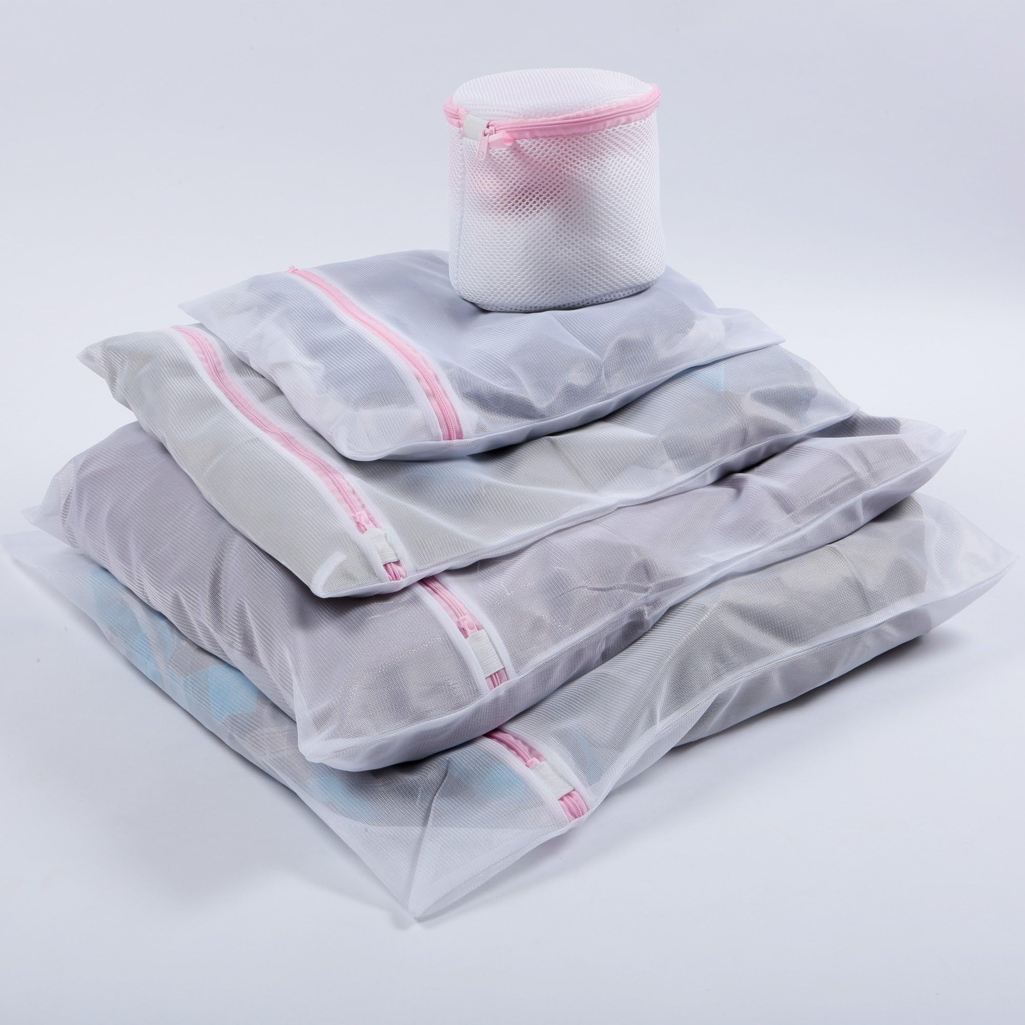 Lingerie Bags For Laundry - Premium Quality - 5 Piece Set Includes Bra Bag - Extra Light And Micro-Meshed To Allow Optimal Washing Whilst Protecting Your Delicates From Tear And Snags -Extending Usage