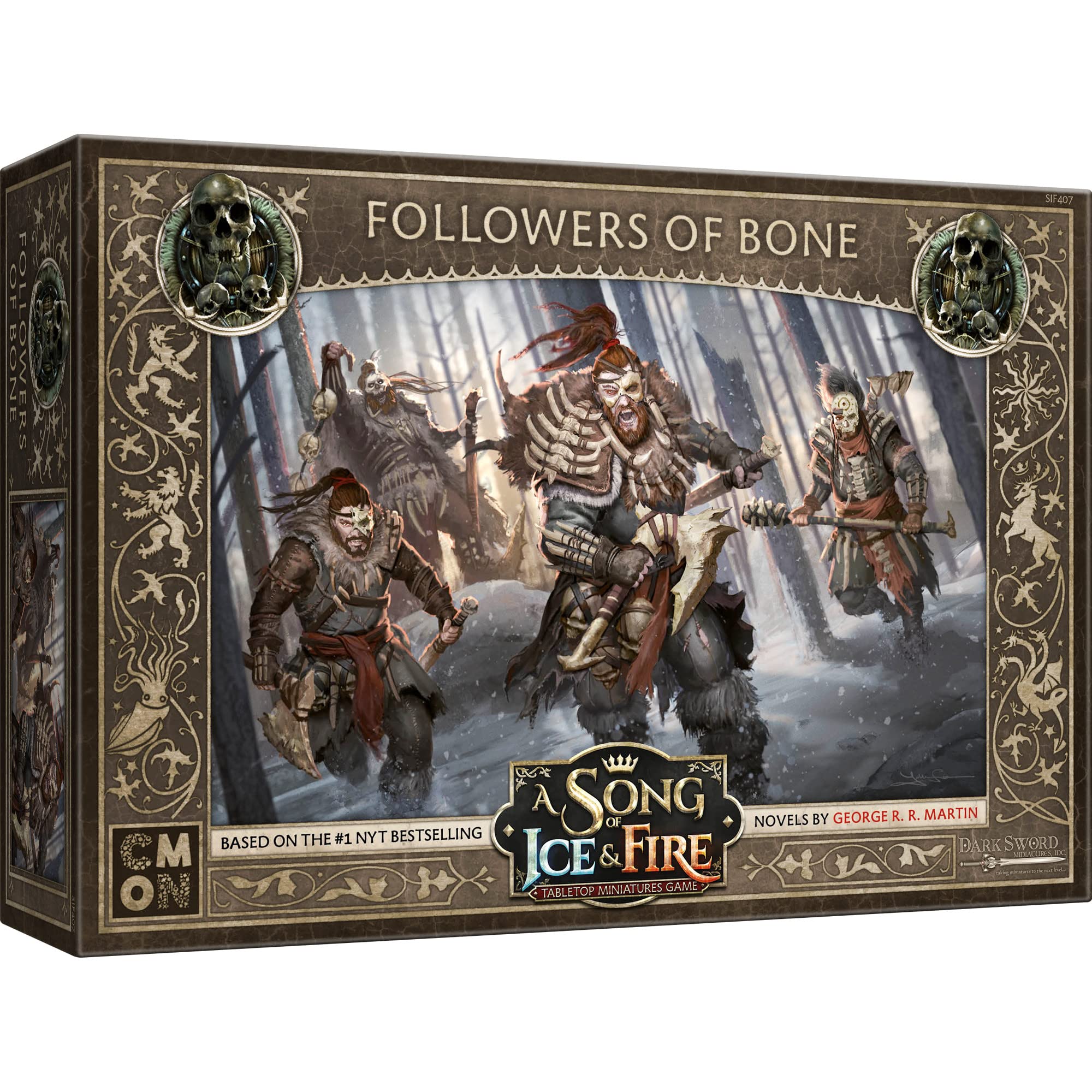 Cool Mini or Not - A Song of Ice and Fire : Free Folk Followers of Bone Unit Expansion - Miniature Game — image 1