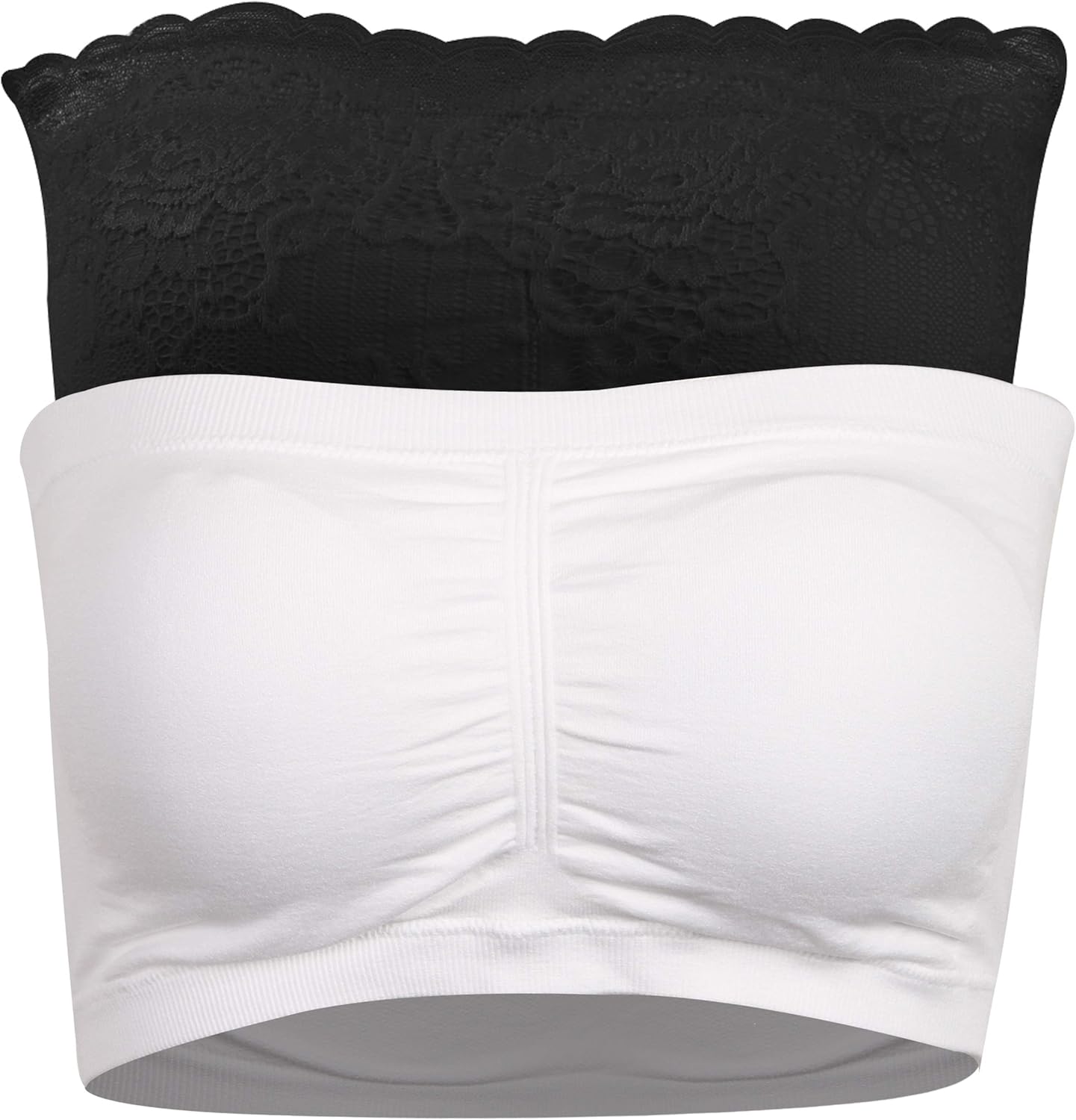 DD DEMOISELLE Summer Stretch Bandeau Bra, Women's Plus Size