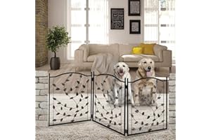 Etna Products TT Leaf Design Metal Pet Gate