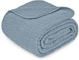 Comfy Cubs Muslin Blanket Twin 229 x 168 cm Six-Layer Lightweight Cotton view 6