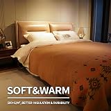 ACUSHLA Merino Wool Camp Blanket Large Throw Nordic Khaki 87x63 view 2