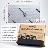 CANOPUS Professional Car Sound Deadening Self Adhesive Mat 80 mil 5 Sheets view 5