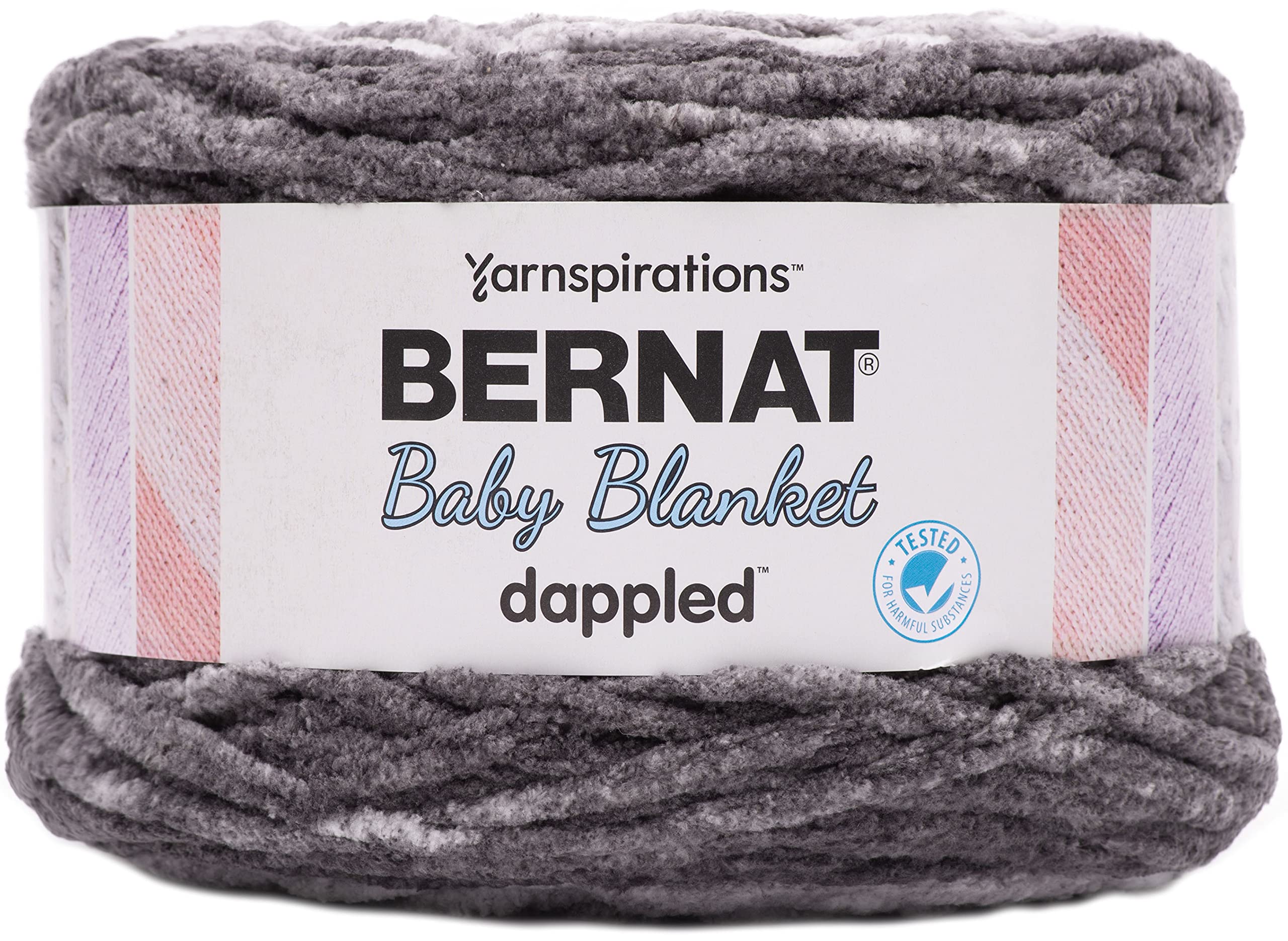 Bernat Yarn, Polyester, Charcoal, 300g