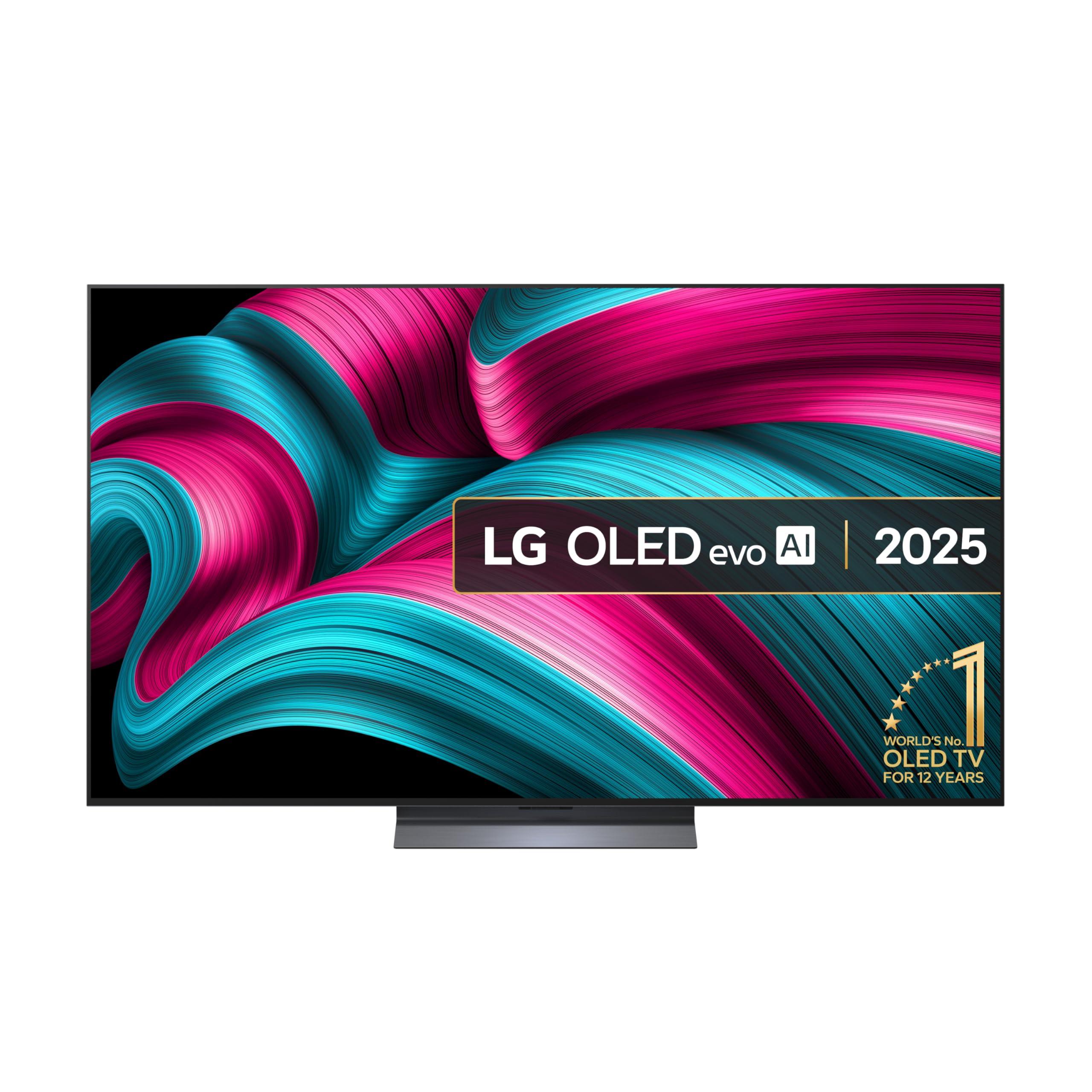 LG OLED65C55LA 65-Inch OLEDevo 4K UHD Smart TV, (α9 AI Processor Gen7, Dolby Atmos, Freeview Play and Amazon Alexa, 120Hz) [Model 2025]