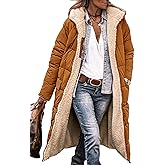 PRETTYGARDEN Women's 2026 Winter Fashion Clothes Oversized Shearling Fleece Long Coats Jackets