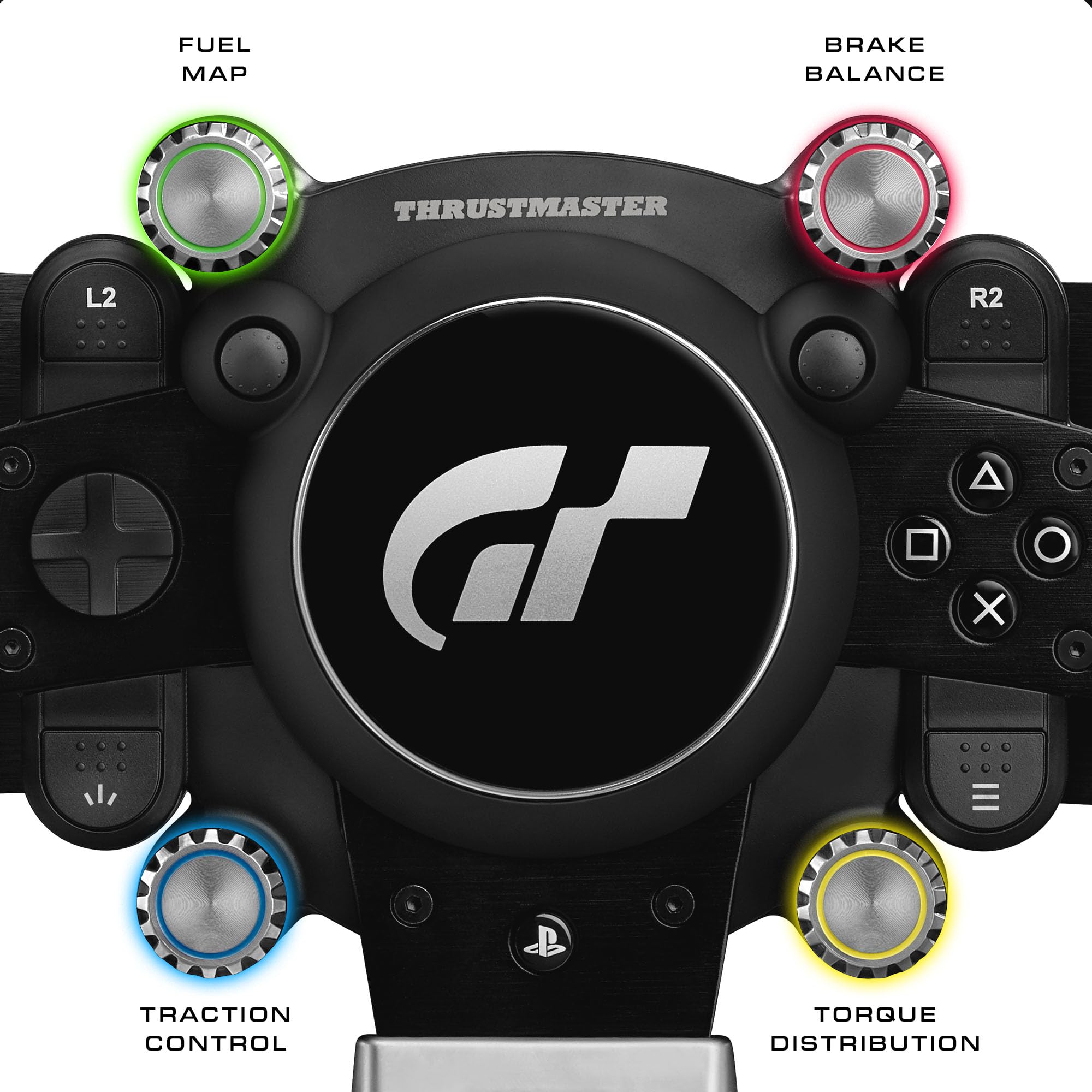 Thrustmaster GT Wheel Add-On, Offiziell Lizensiertes Gran Turismo-Lenkrad für PS5, PS4 und PC 5
