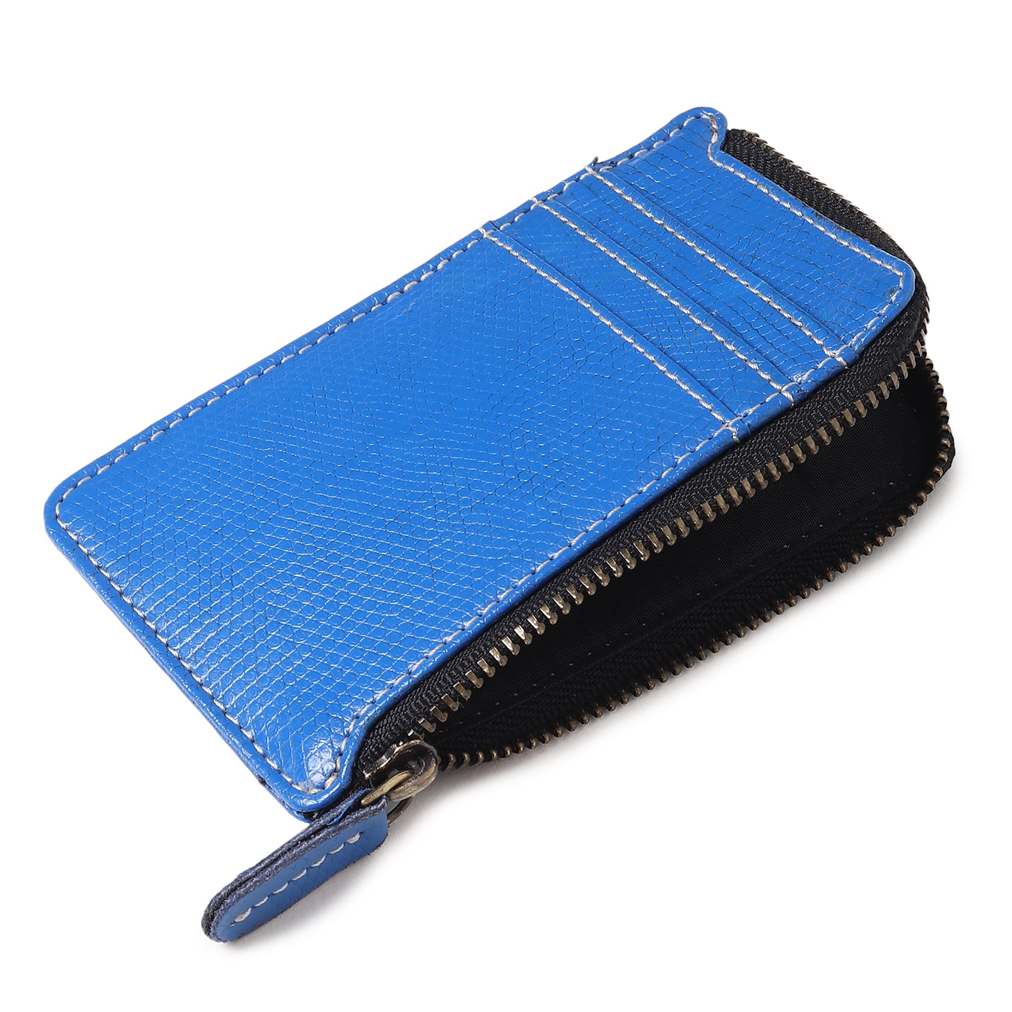 Genuine Leather Credit Card Holder Wallet for Women Men, RFID Blocking Minimalist Card Holder Men, Small Wallet, Men Card Holder Wallets, Thin Front Pocket Card Wallet, Slim Card Case