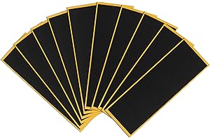 Teak Tuning 10PK Prolific Easy Peel Foam Grip Tape - Adhesive Backing - Soft, Professional Quality Foam - Optimal Control - 110mm x 35mm - Includes File for Clean Application