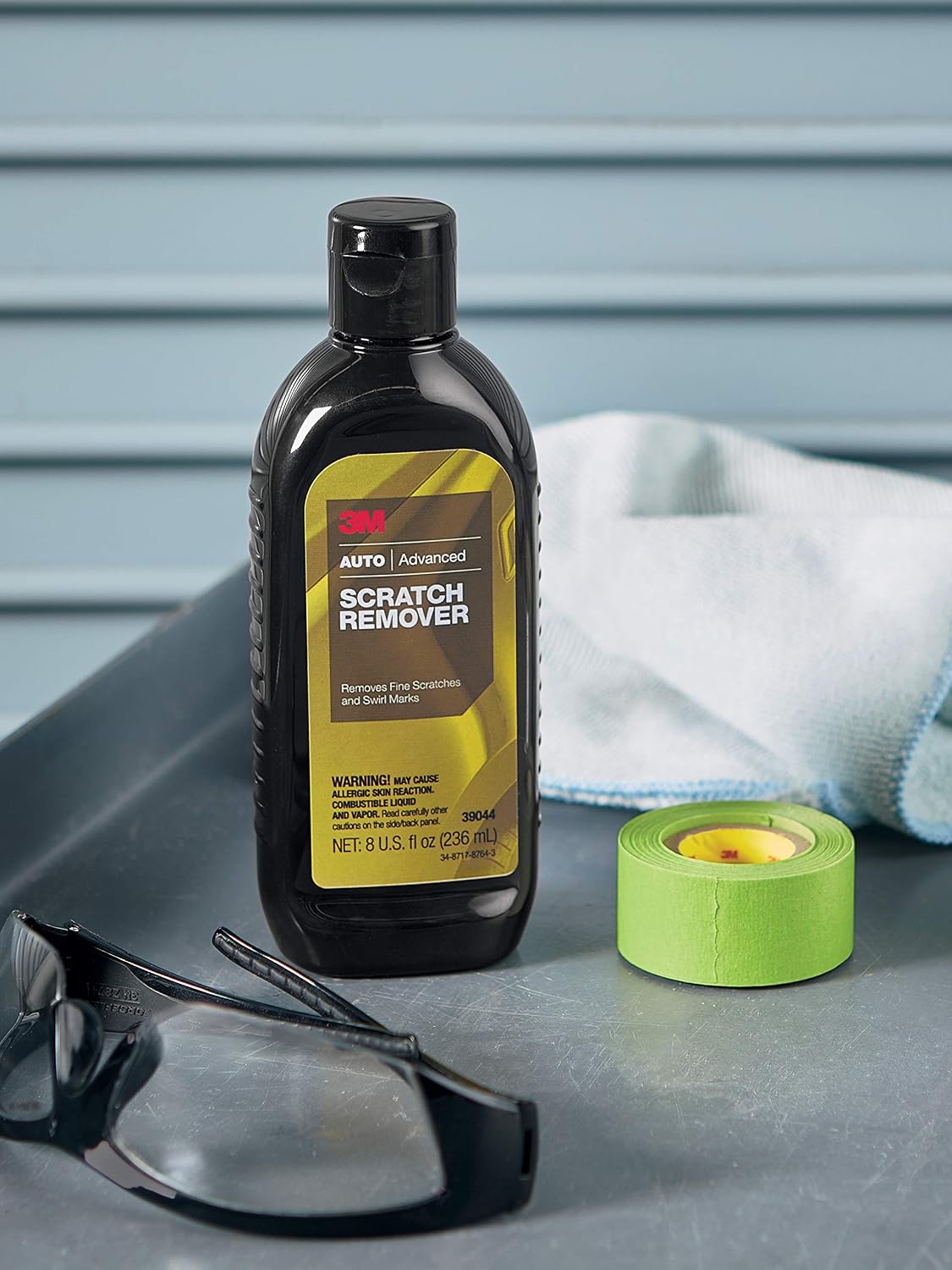 Amazon Com 3m Scratch Remover 39044 8 Fl Oz Black Garden Outdoor