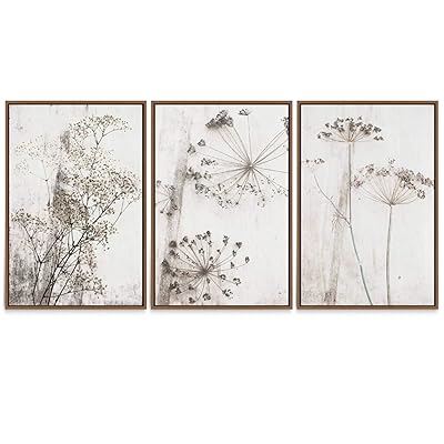 SIGNWIN Framed Canvas Wall Art Japanese Style Canvas...