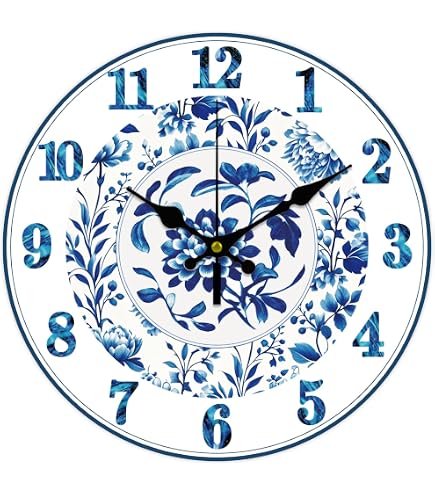 Amazon.com: Portmeirion Botanic Garden Poppy Wall Clock, Multi