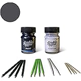ScratchesHappen Exact-Match Touch Up Paint Kit - Coliseum Gray (Z5G) for Hyundai - Essential (Paint + Clear Coat)