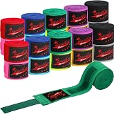Lenwen 10 Pairs 120 Inch Boxing Hand Wraps for Gloves