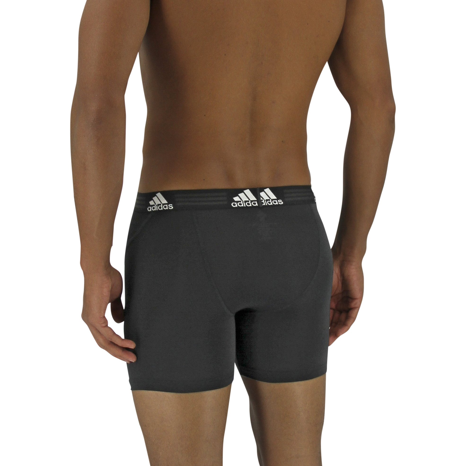 adidas Men's Sport Performance Climalite Boxer Brief Underwear (2 Pack