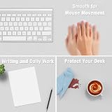 Hsurbtra Desk Pad 30 x 14 Inch PU Leather Non-Slip Waterproof Gray view 4