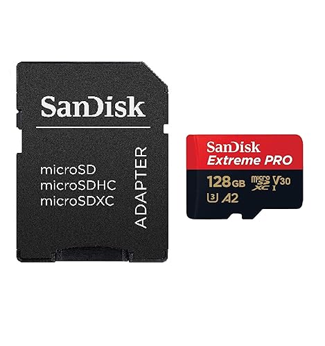 128GB SanDisk Micro SDXC Extreme Pro Memory Card (Five Pack) Works