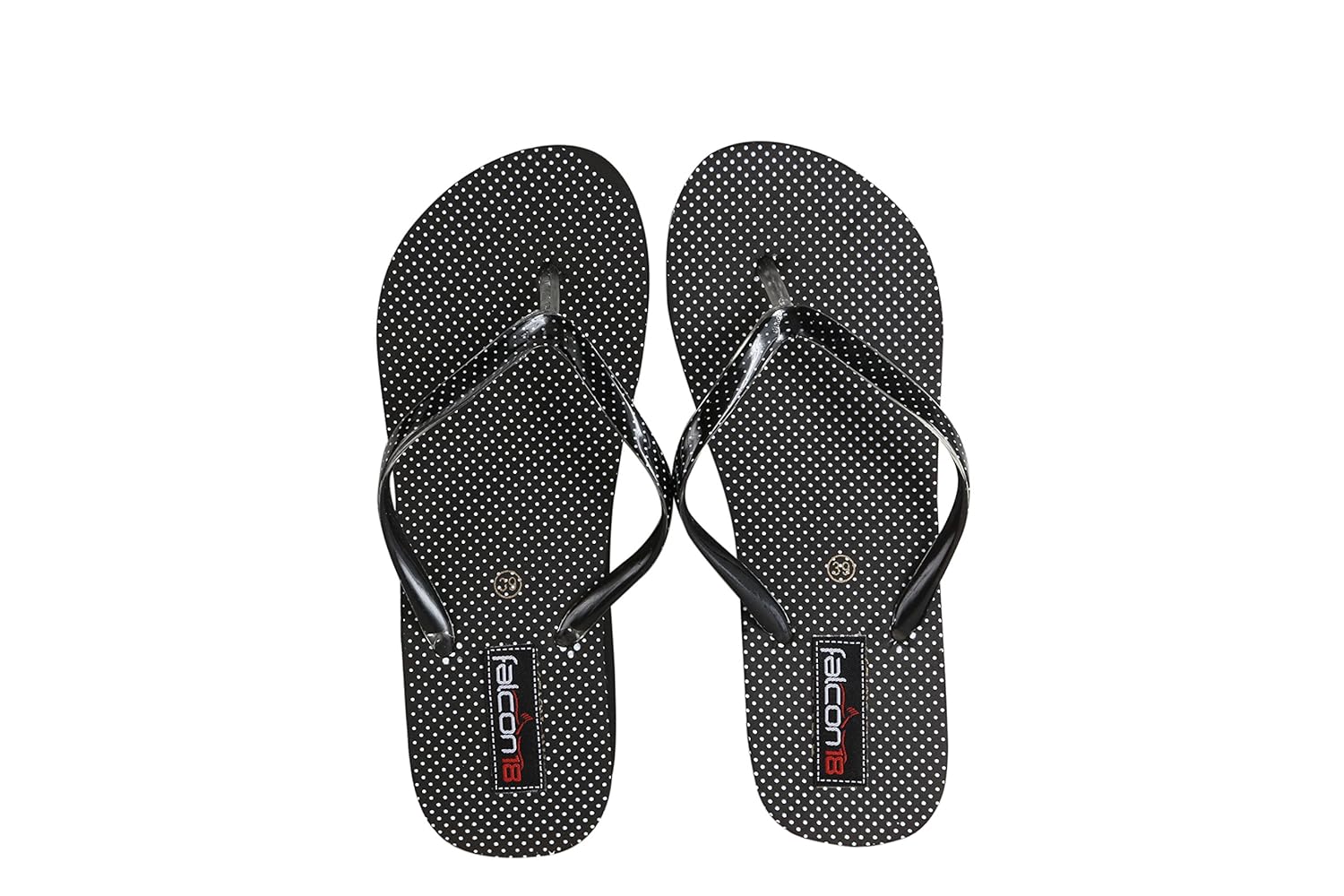 falcon18 casual flip-flop polka dot slippers for women