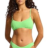 Seafolly Women's Standard Bralette Bikini Top Swimsuit with Clip Back