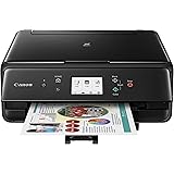 Canon Compact TS6020 Wireless Home Inkjet All-in-One Printer, Copier & Scanner, Mobile Printing, Auto Duplex and Business Card Printing, Black