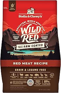 Stella & Chewy's Wild Red Raw Coated Kibble Dry Dog Food