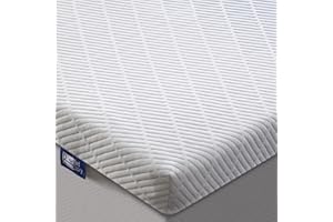 BedStory 3 Inch Firm Mattress Topper King Size, Extra Firm Memory Foam Bed Topper for Pain Relief, Cooling Gel Infused High-Density Mattress Pad, Skin-Friendly Non-Slip Cover, CertiPUR-US Certified