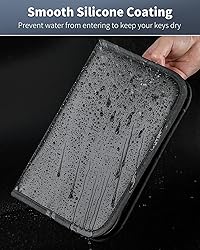 Uniclife Zippered Key Case Organizer Waterproof and