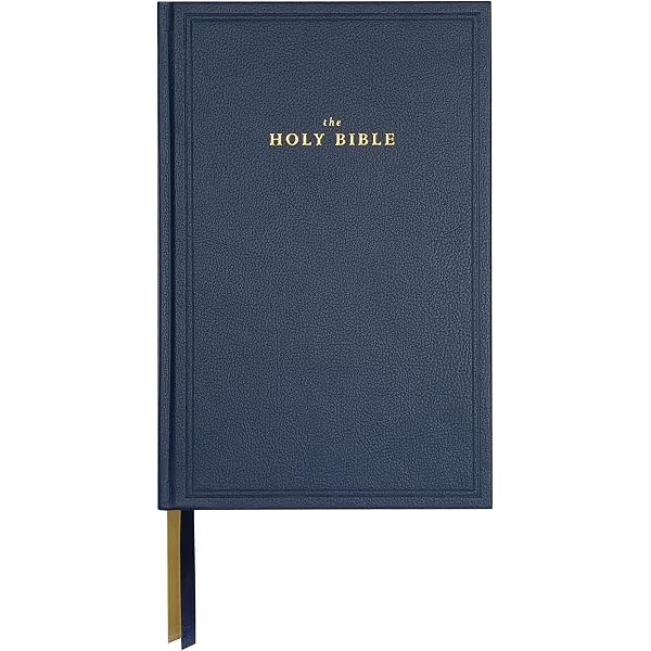 LSB Holy Bible, Handy Size, Blue Imitation Leather Hardcover