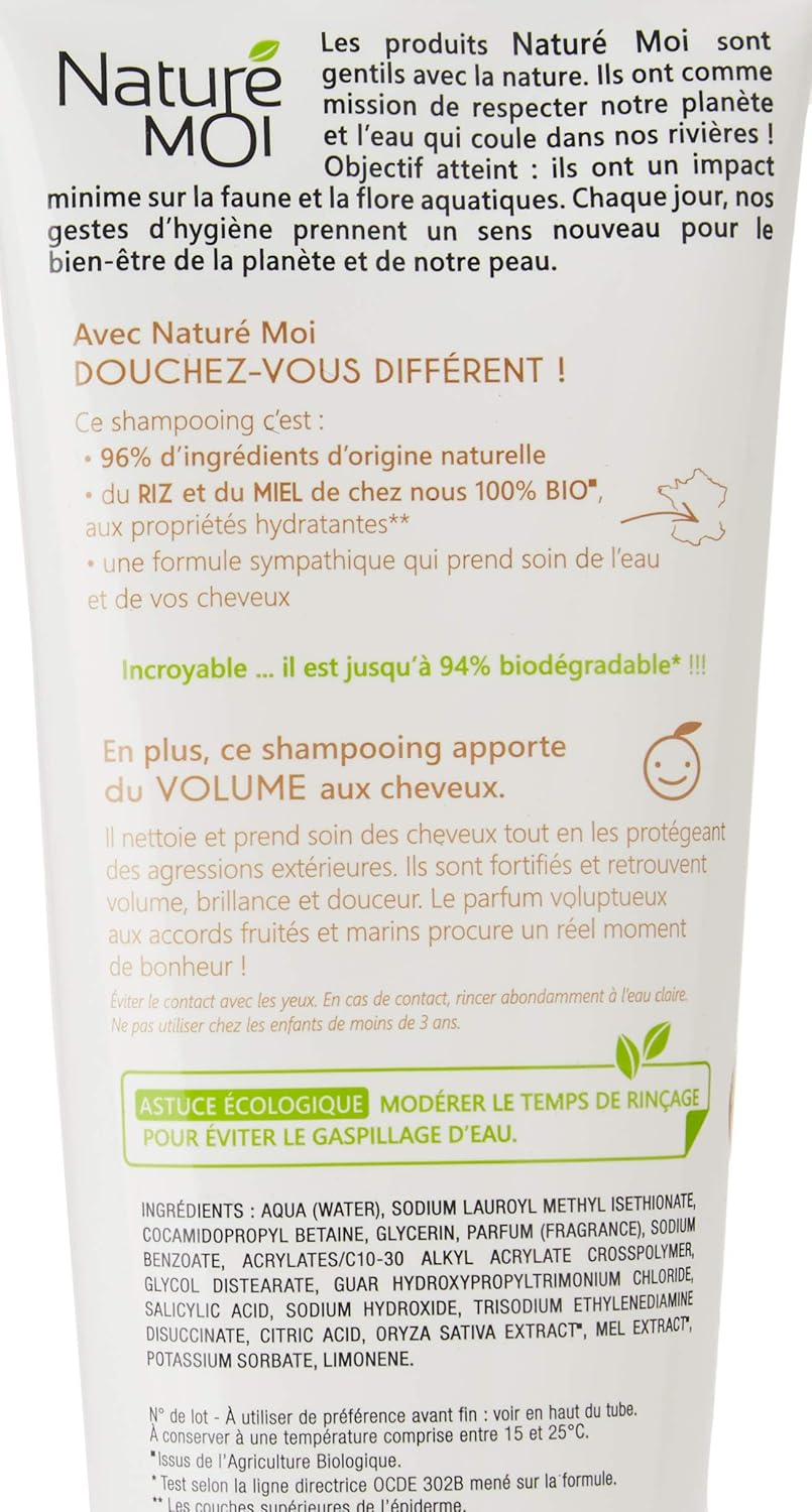 Naturé Moi Volume Shampoo, 250 ml, pfirsich, 250 ml (Pack of 1) - Image 4
