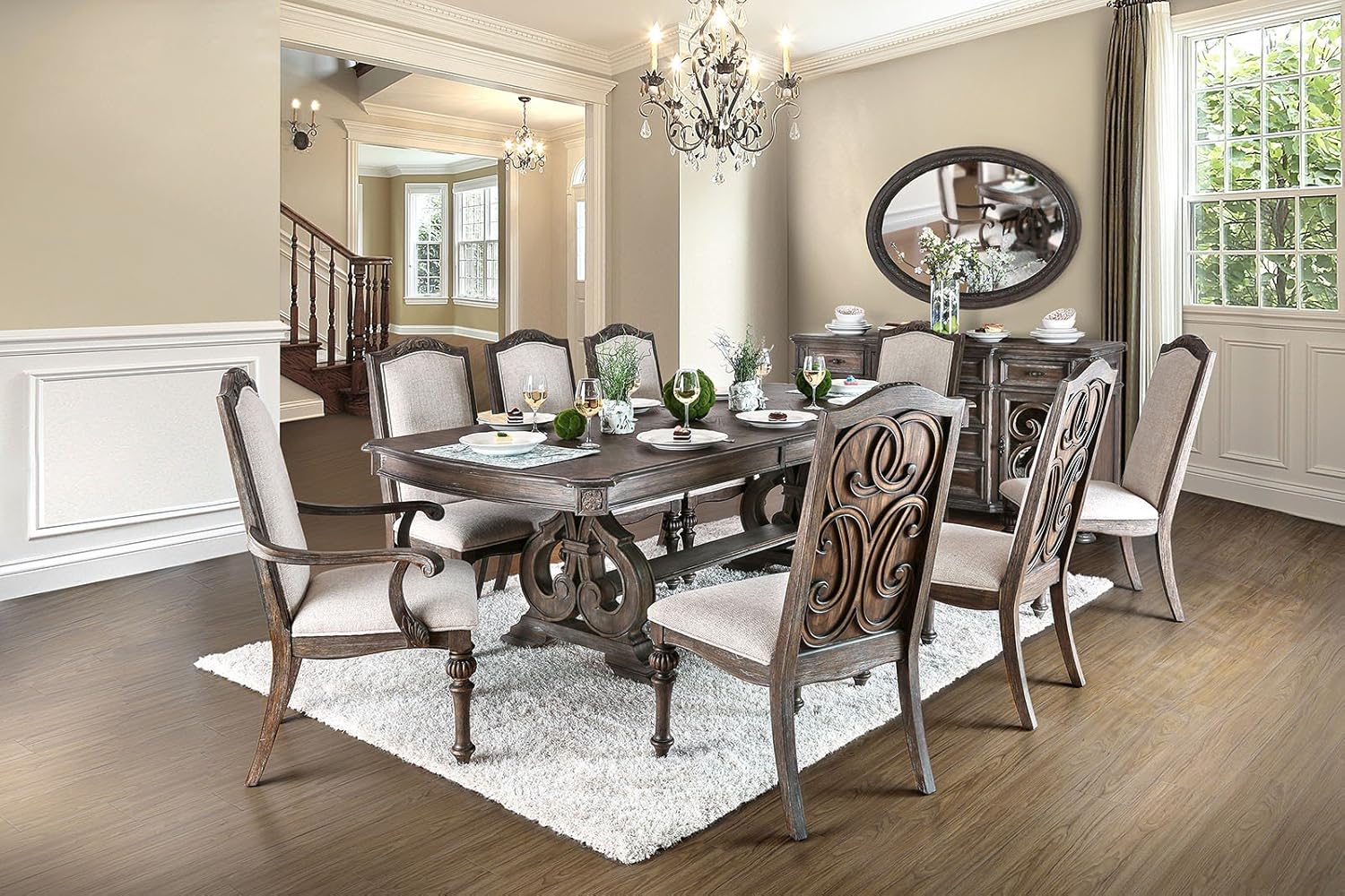 Best 3 piece dining set natural