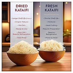Eastanbul Dried & Chopped Kataifi Shredded Fillo