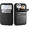 PUNCUBE Men’s Card Holder Wallet,Slim Minimalist Wallet With Key Holder and Phone Stand, Key Wallet, Rfid Blocking Wallet